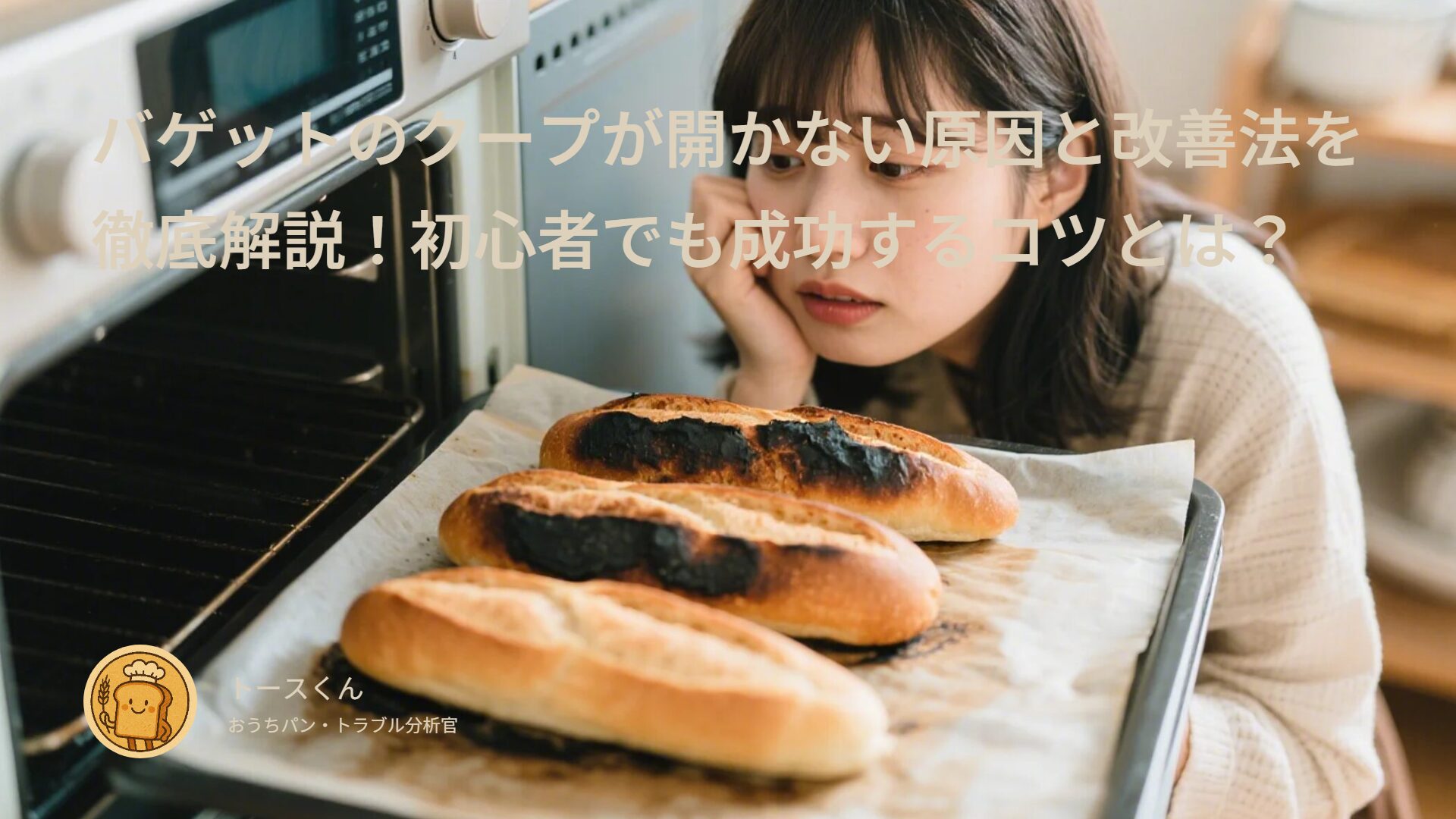 バゲットのクープが開かない原因と改善法を徹底解説！初心者でも成功するコツとは？