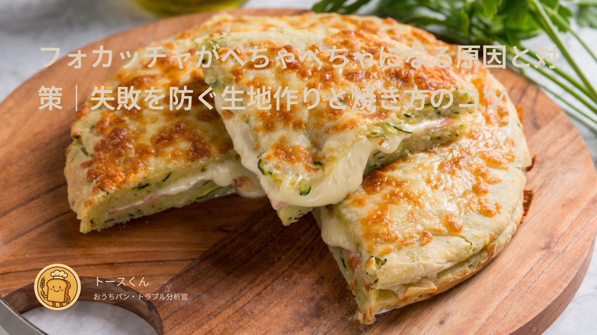 フォカッチャがべちゃべちゃになる原因と対策｜失敗を防ぐ生地作りと焼き方のコツ