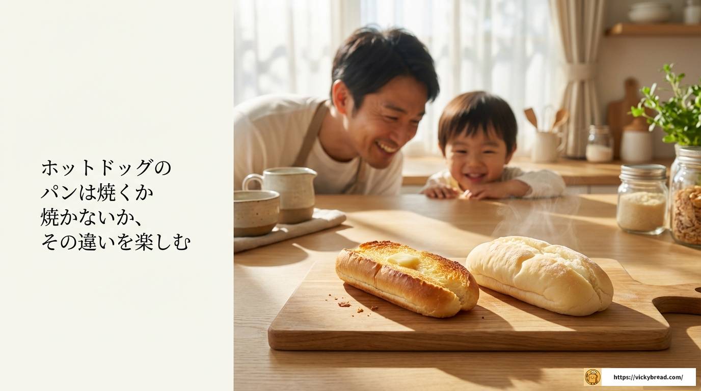 ホットドッグのパンは焼くか焼かないか？最高の食べ方を徹底解説