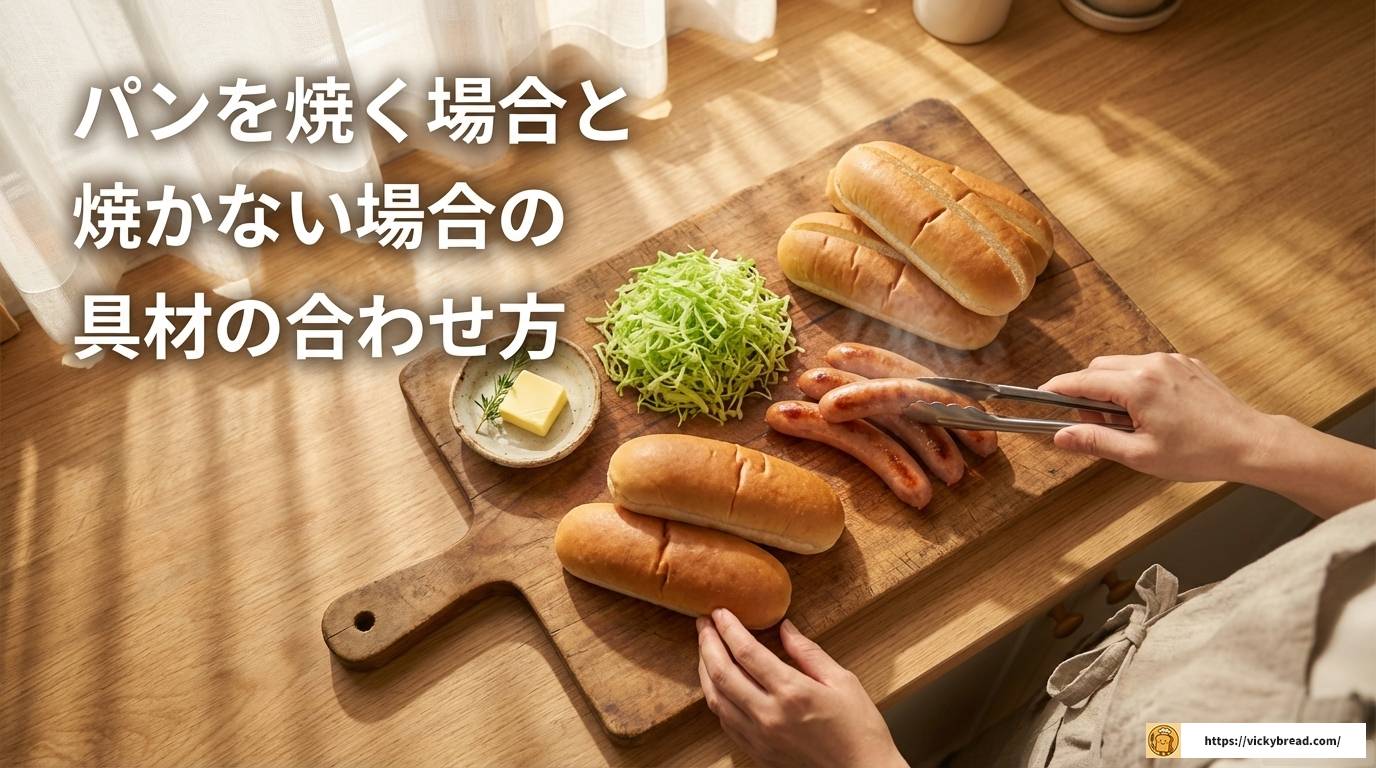 ホットドッグのパンは焼くか焼かないか？最高の食べ方を徹底解説