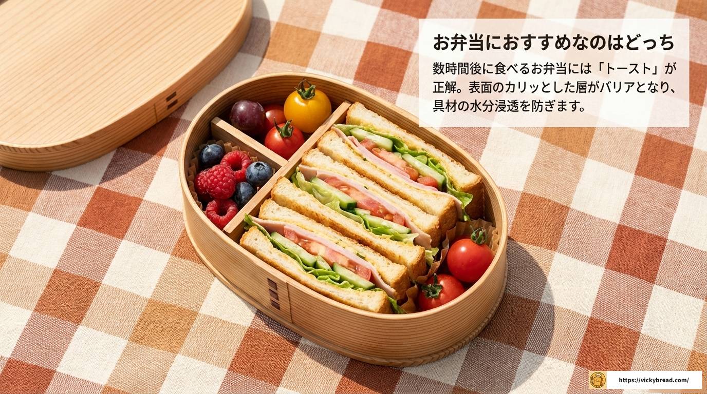 究極の選択！サンドイッチのパンは焼く？焼かない？徹底解説