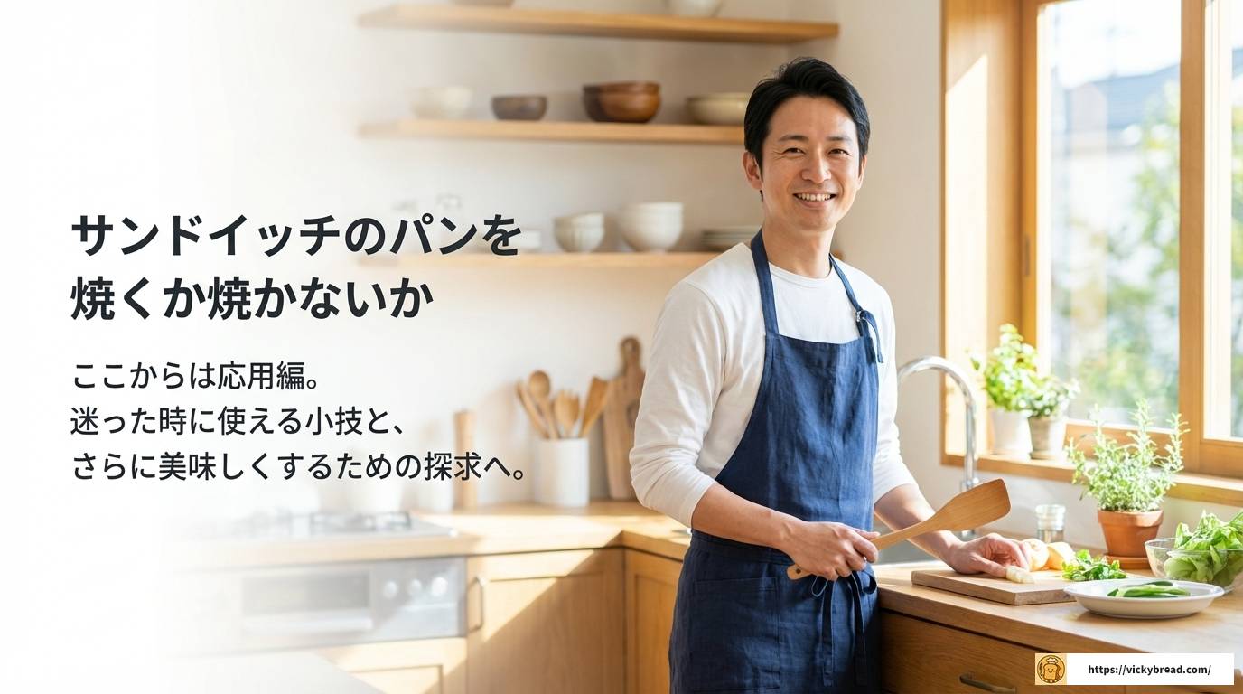 究極の選択！サンドイッチのパンは焼く？焼かない？徹底解説