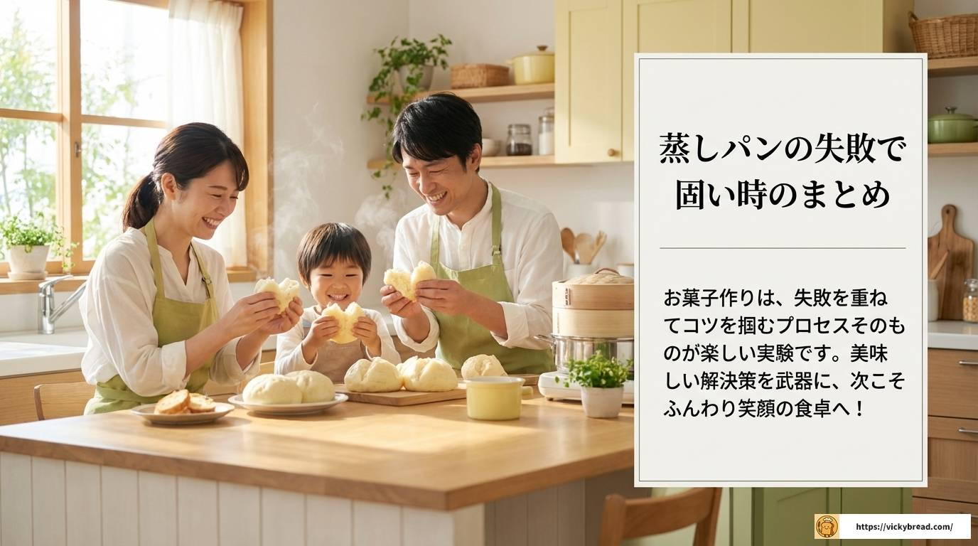 蒸しパンの失敗で固いとお悩みの方へ！原因と復活アレンジ術