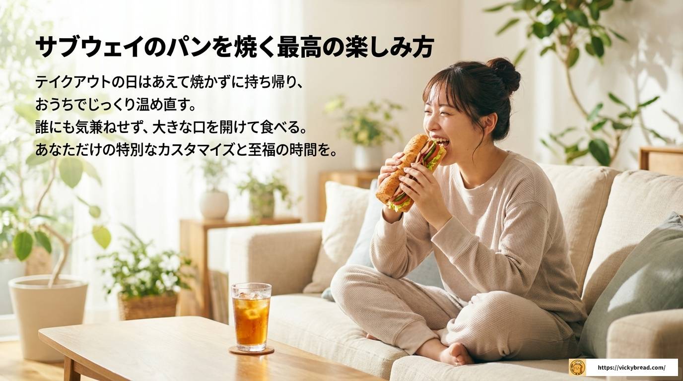 サブウェイのパンは焼くべき？テイクアウトで失敗しない極意