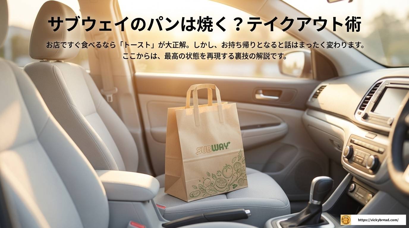 サブウェイのパンは焼くべき？テイクアウトで失敗しない極意