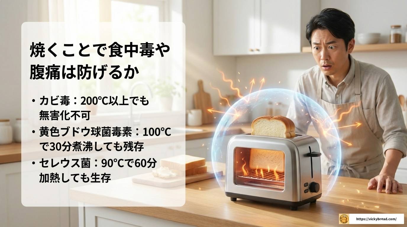 消費期限切れのパンは焼くと食べられる?安全な保存と対策