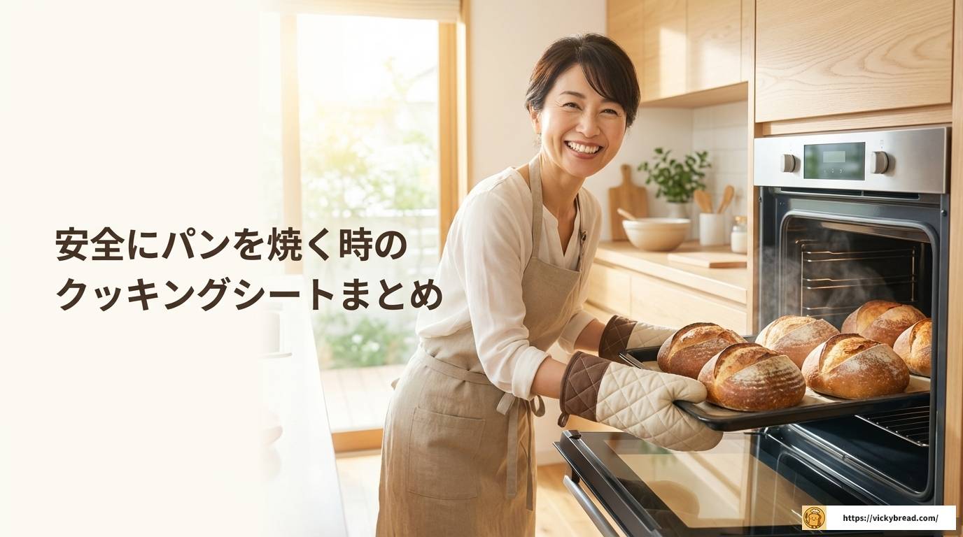 パン焼く時クッキングシートは必須？代用や注意点を徹底解説