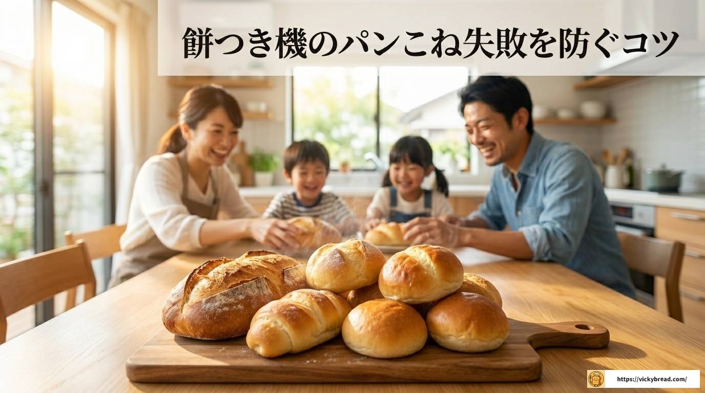 餅つき機のパンこね失敗はこれで解決!原因と対策を徹底解説