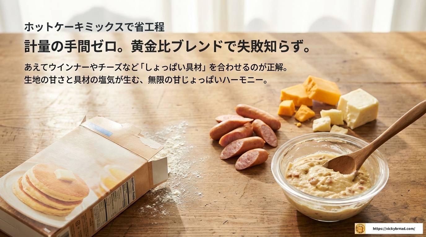 パンを発酵しないで焼く究極の時短テク!失敗しないコツとレシピ