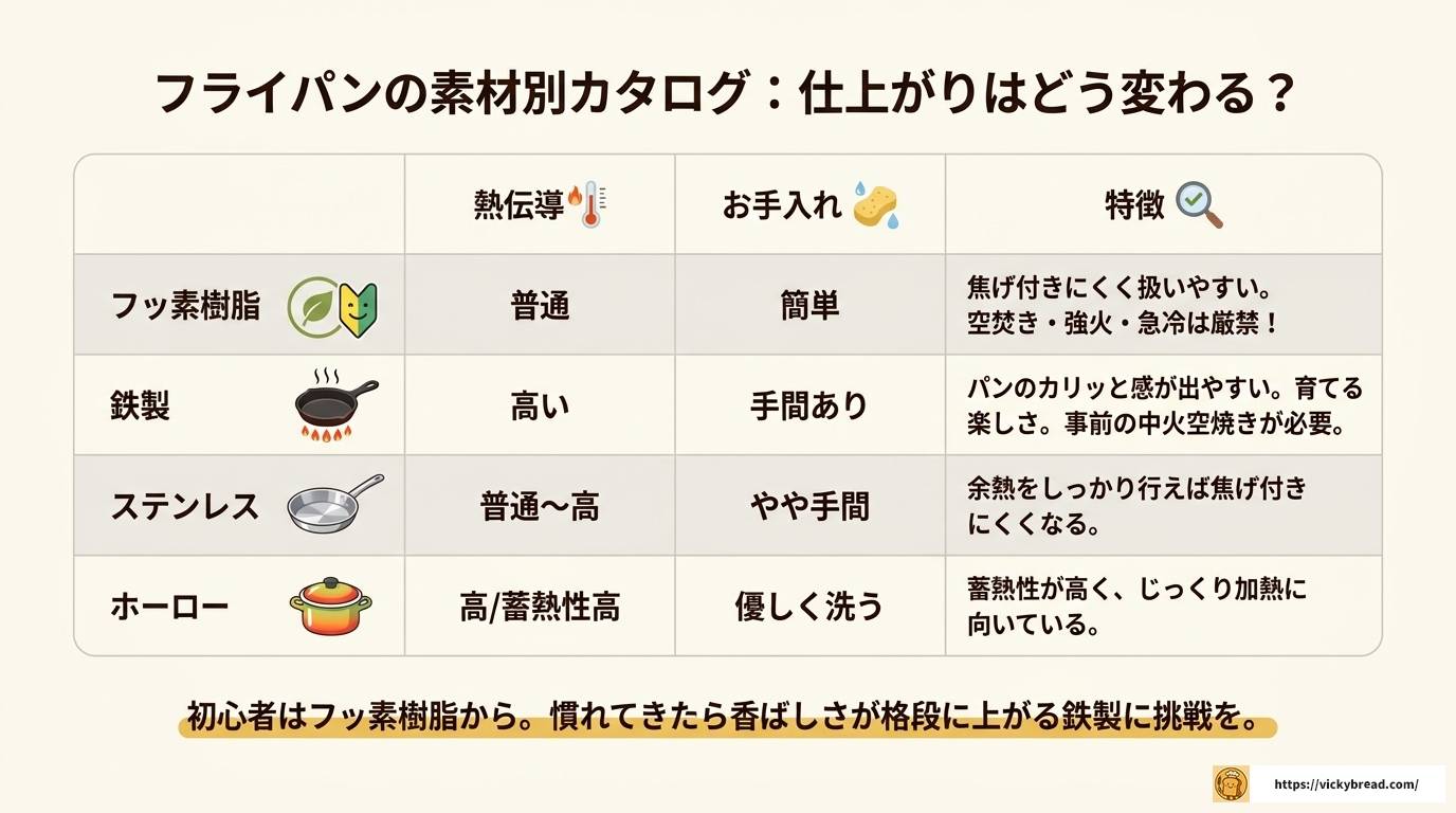 フランスパンをフライパンで焼く・温める完全ガイド