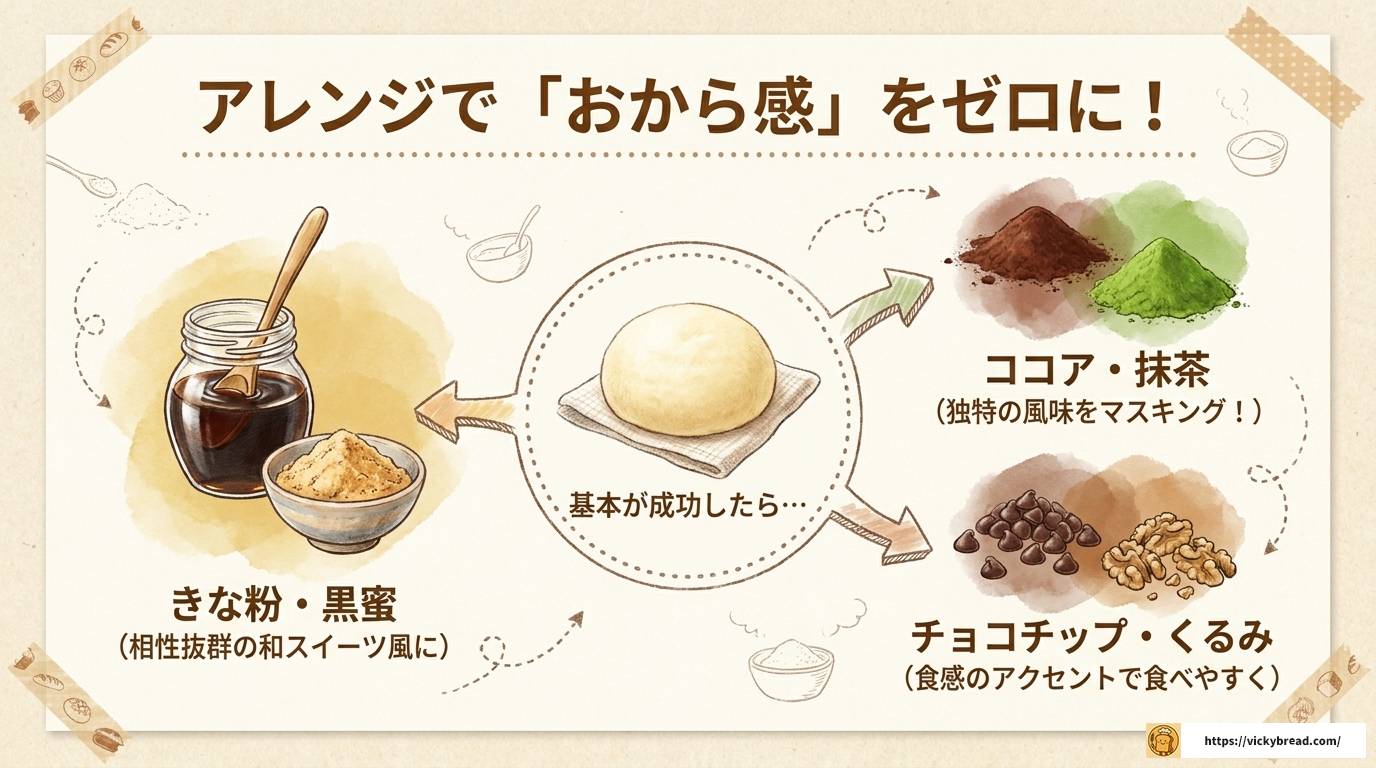 おから蒸しパンの失敗をリメイク!原因と対策を徹底解説