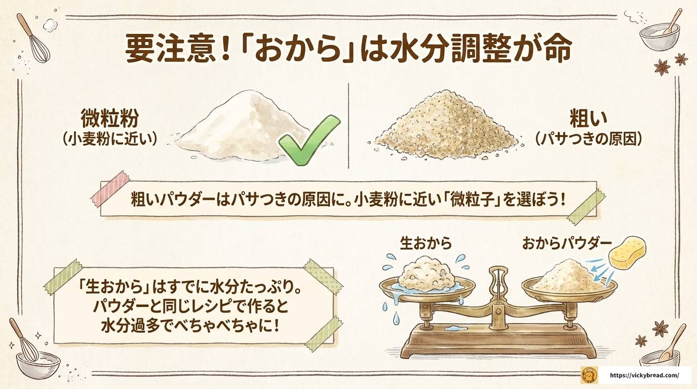 おから蒸しパンの失敗をリメイク!原因と対策を徹底解説