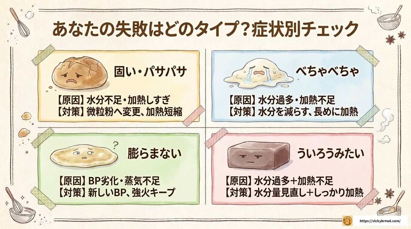 おから蒸しパンの失敗をリメイク!原因と対策を徹底解説