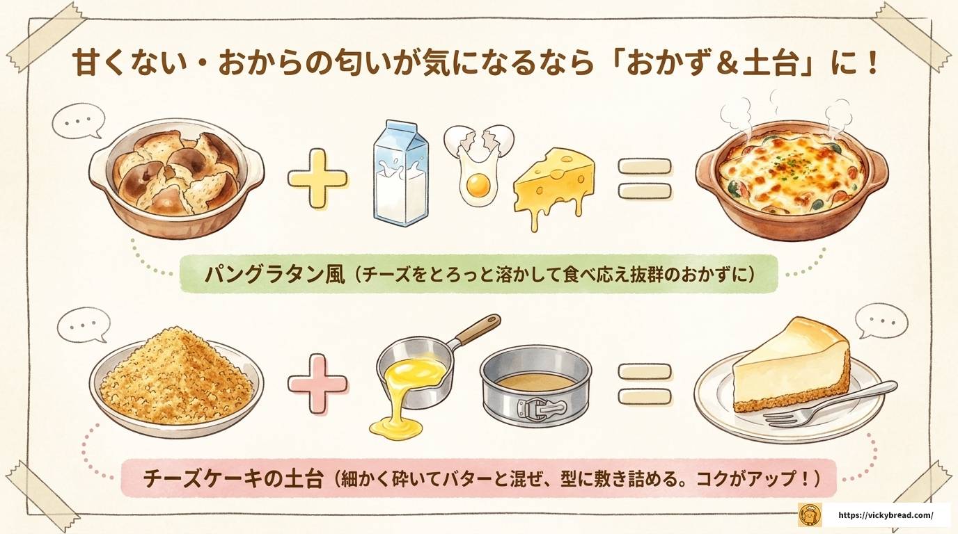 おから蒸しパンの失敗をリメイク!原因と対策を徹底解説