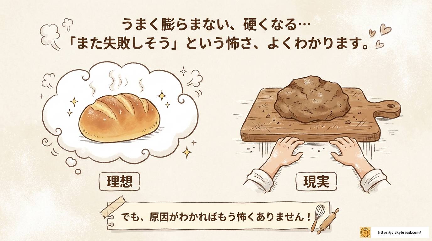 パンで失敗が怖いあなたへ！原因・対策・リメイク術