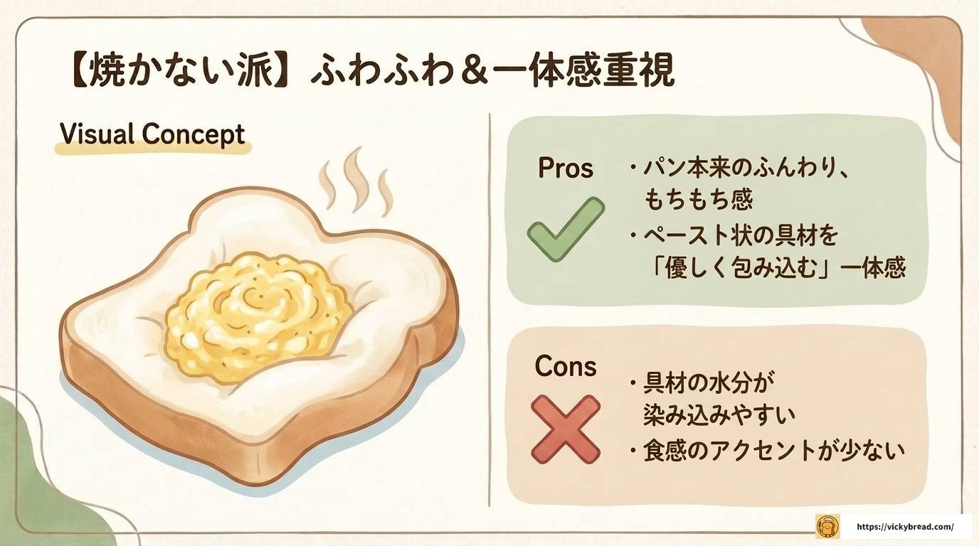 サンドイッチのパンは焼く？焼かない？迷ったときの選び方
