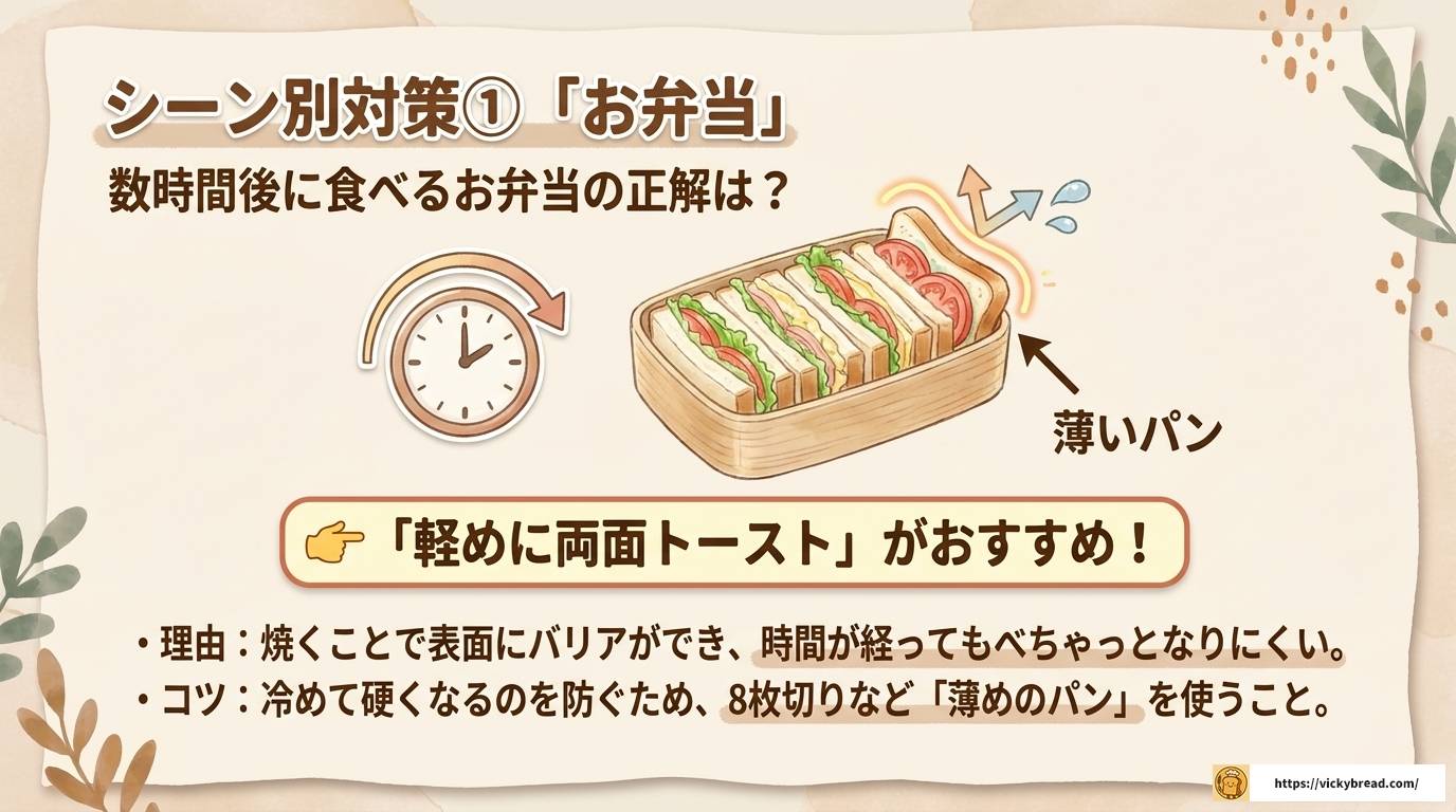 サンドイッチのパンは焼く？焼かない？迷ったときの選び方