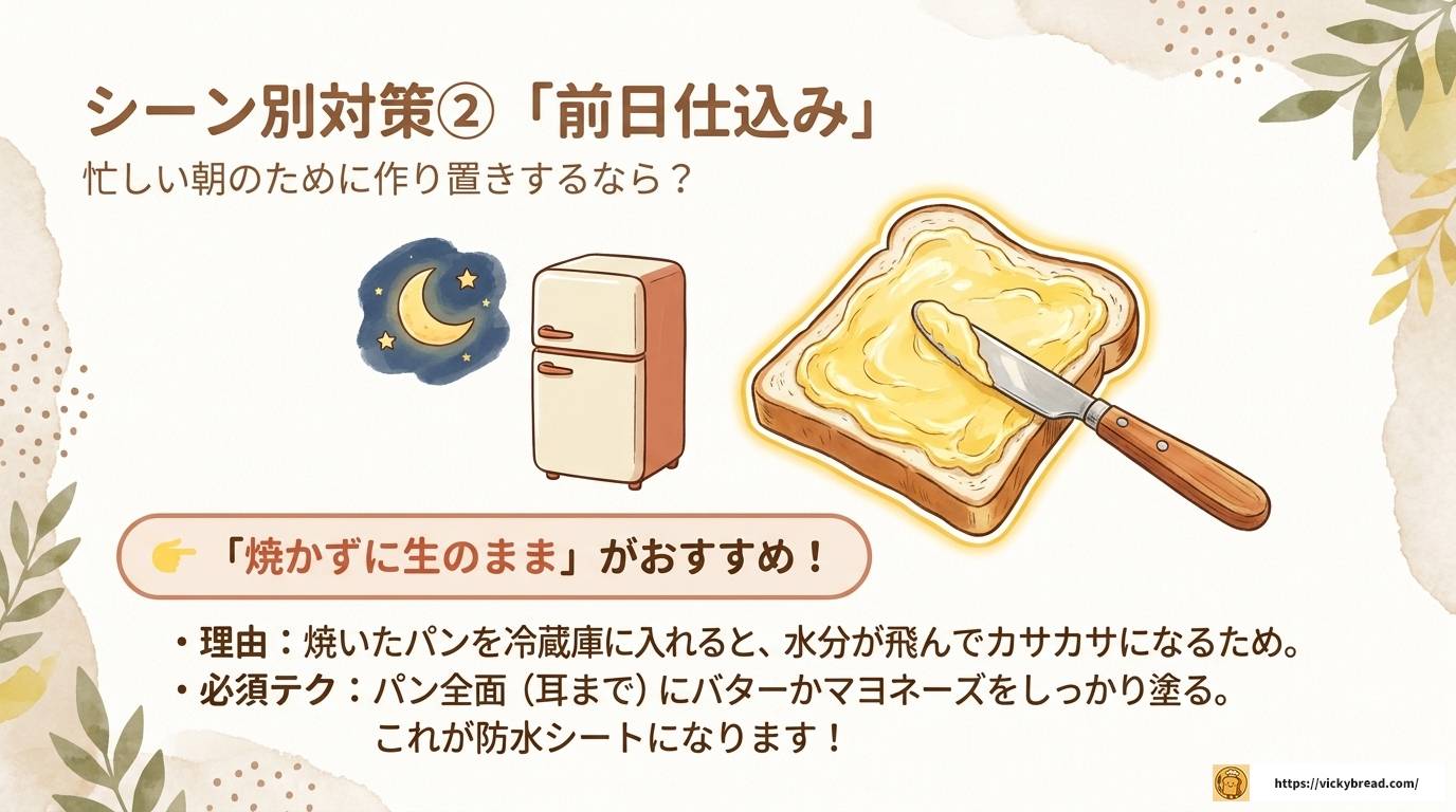 サンドイッチのパンは焼く？焼かない？迷ったときの選び方