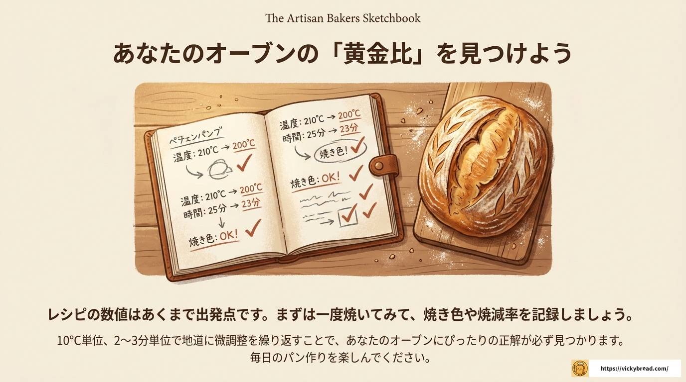 パンを焼くオーブン温度と時間の目安|失敗しないプロの焼成術