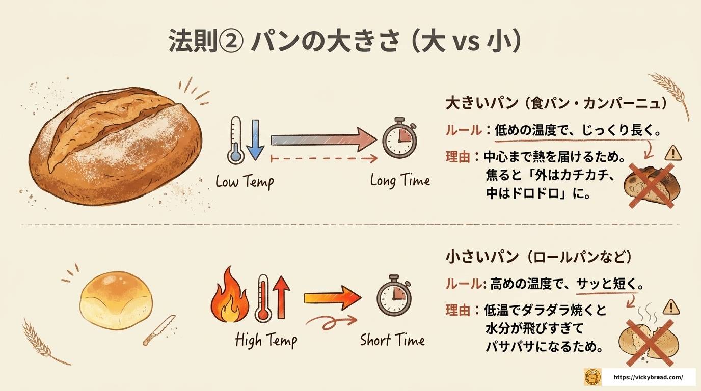 パンを焼くオーブン温度と時間の目安|失敗しないプロの焼成術