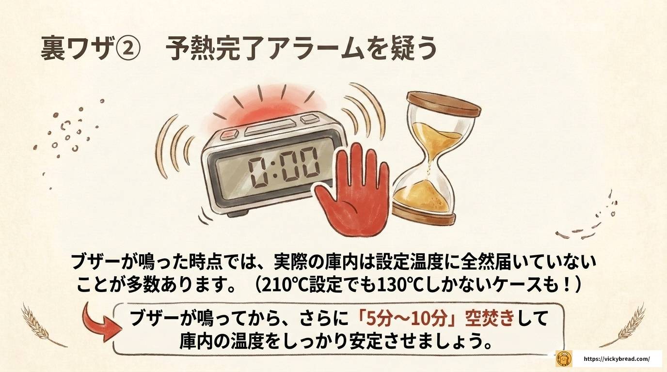 パンを焼くオーブン温度と時間の目安|失敗しないプロの焼成術