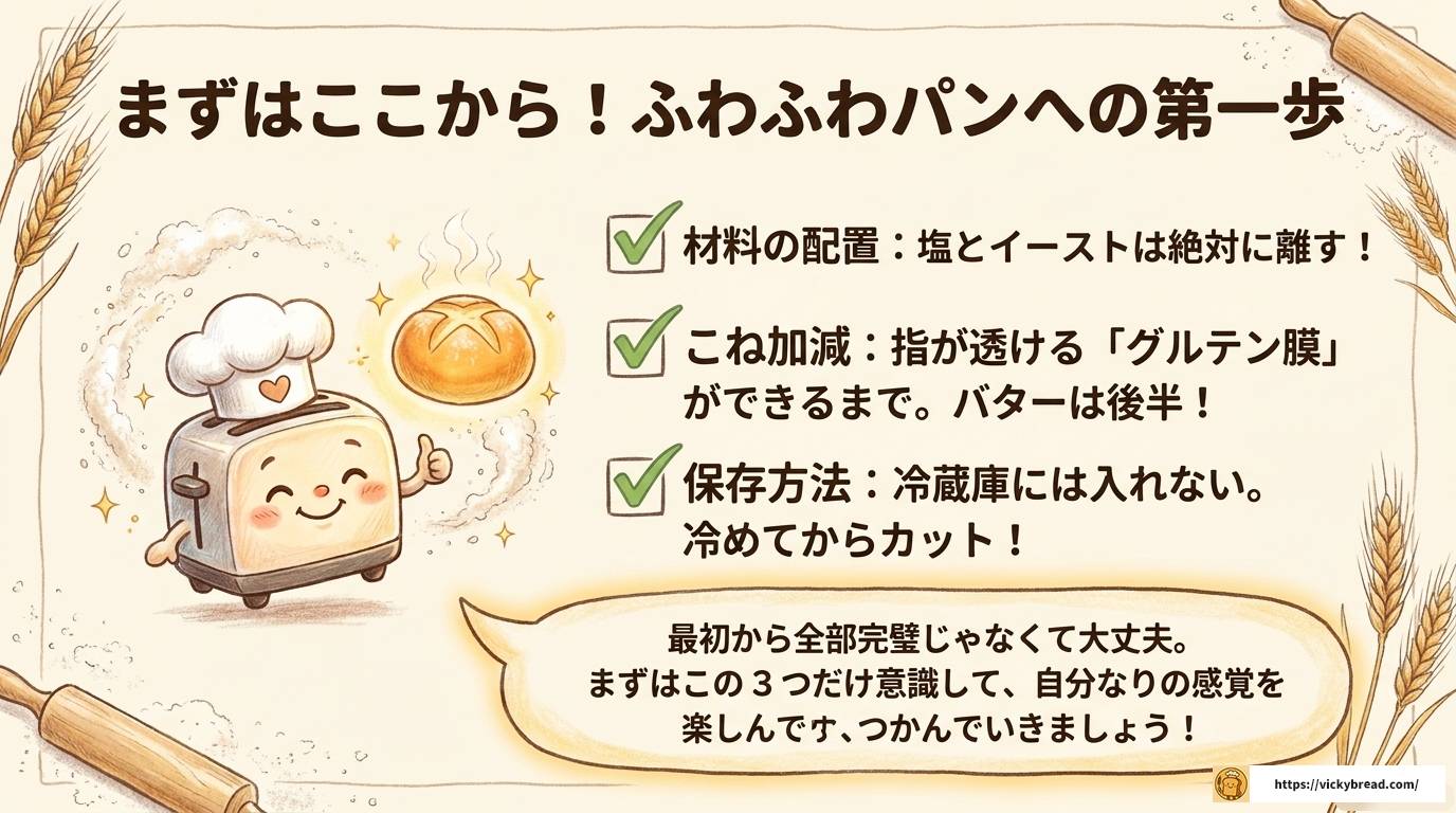パンをふわふわにするコツ完全ガイド|翌日も固くならない裏技