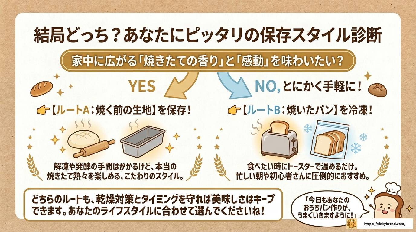 手作りパンの保存は焼く前が正解?生地の冷凍・冷蔵完全ガイド