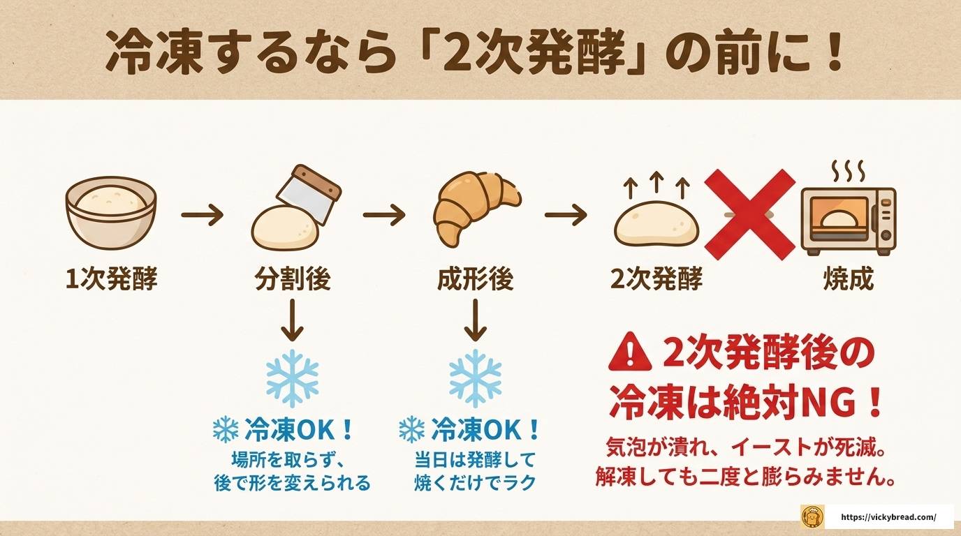 手作りパンの保存は焼く前が正解?生地の冷凍・冷蔵完全ガイド