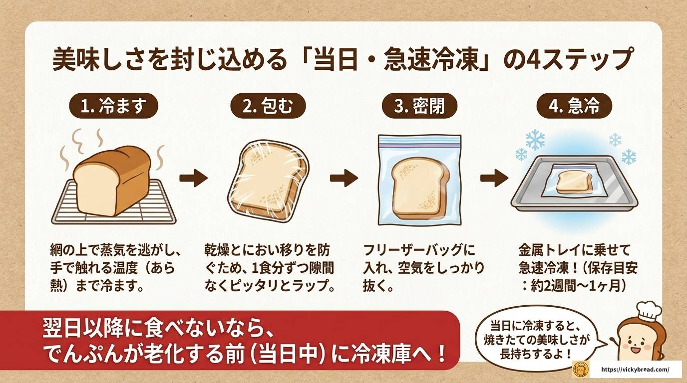 手作りパンの保存は焼く前が正解?生地の冷凍・冷蔵完全ガイド