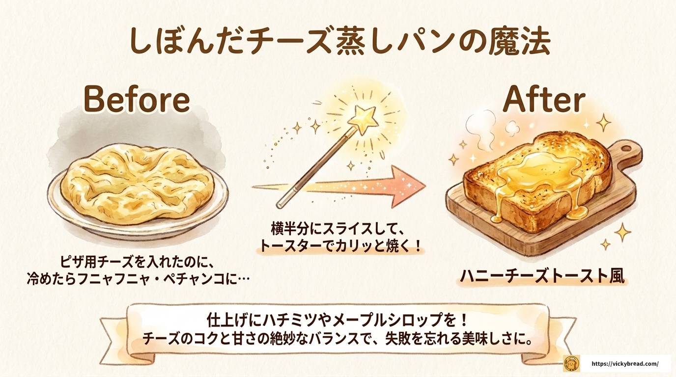 蒸しパン失敗のリメイク完全ガイド|べちゃべちゃも固いも復活