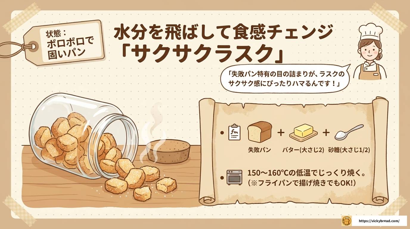 失敗した米粉パンのリメイク方法|固い・ういろう化も美味しく復活