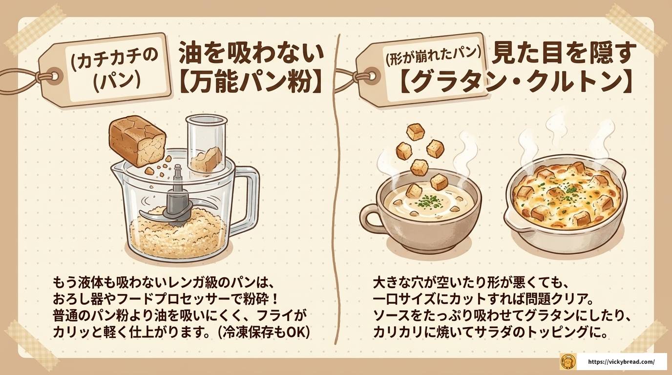 失敗した米粉パンのリメイク方法|固い・ういろう化も美味しく復活