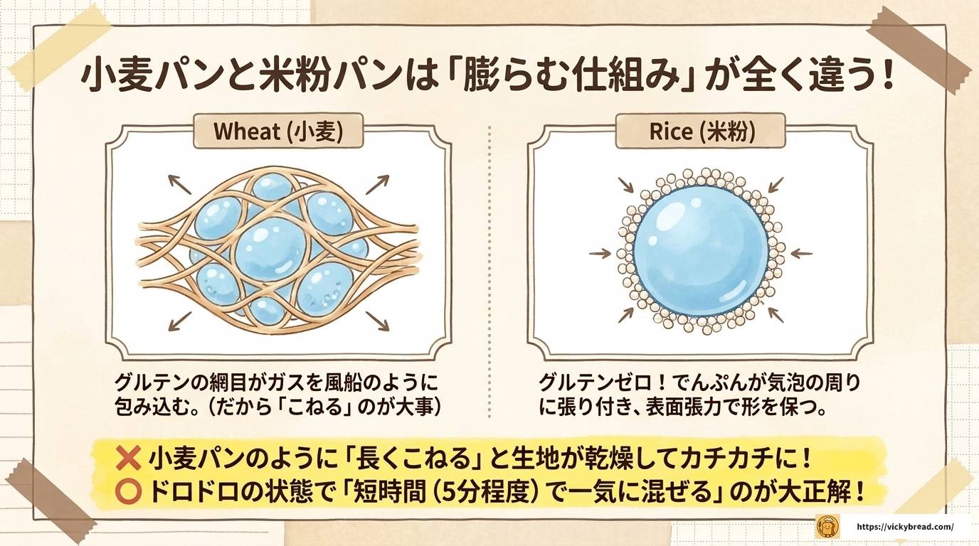 失敗した米粉パンのリメイク方法|固い・ういろう化も美味しく復活