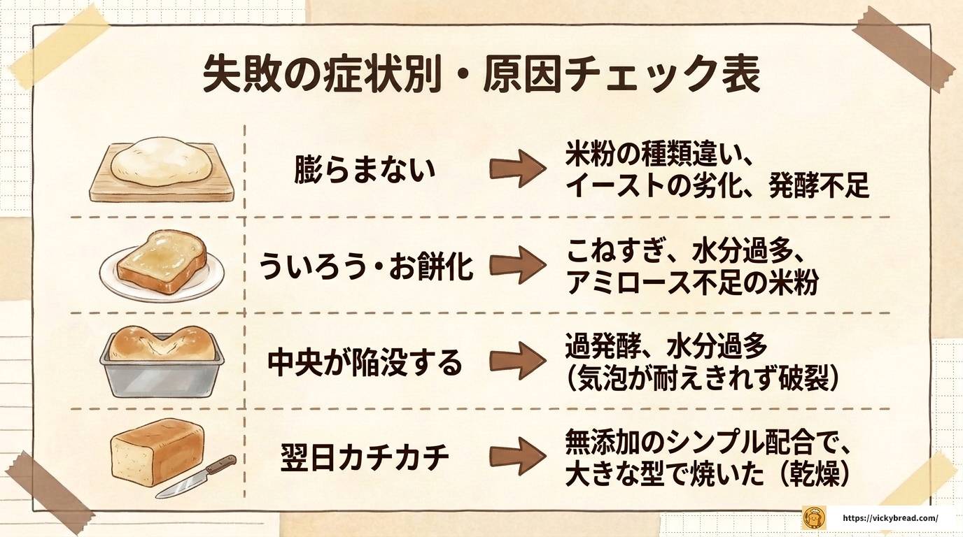 失敗した米粉パンのリメイク方法|固い・ういろう化も美味しく復活