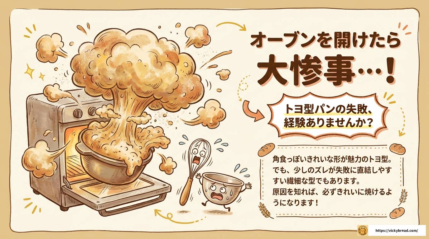 トヨ型パンで失敗しないための原因と対策を完全解説ガイド！