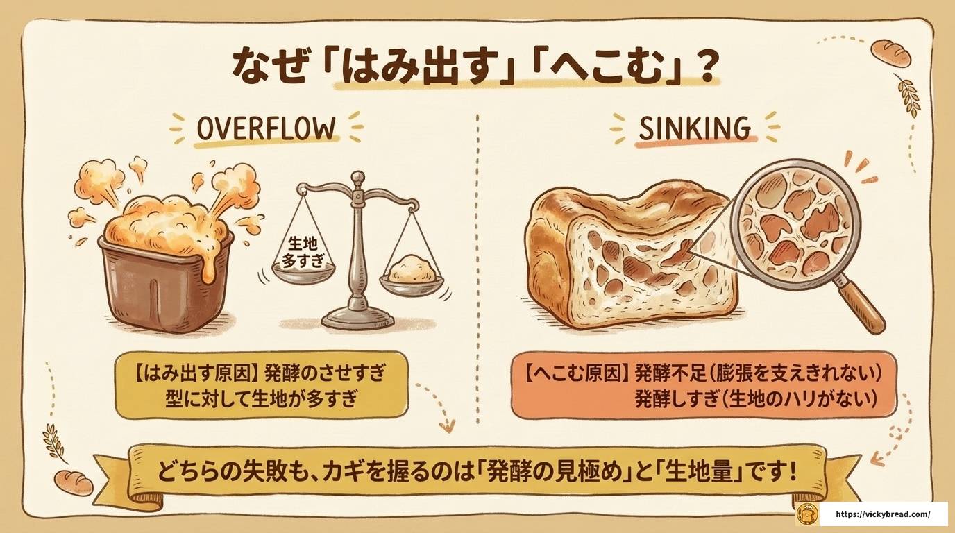 トヨ型パンで失敗しないための原因と対策を完全解説ガイド！