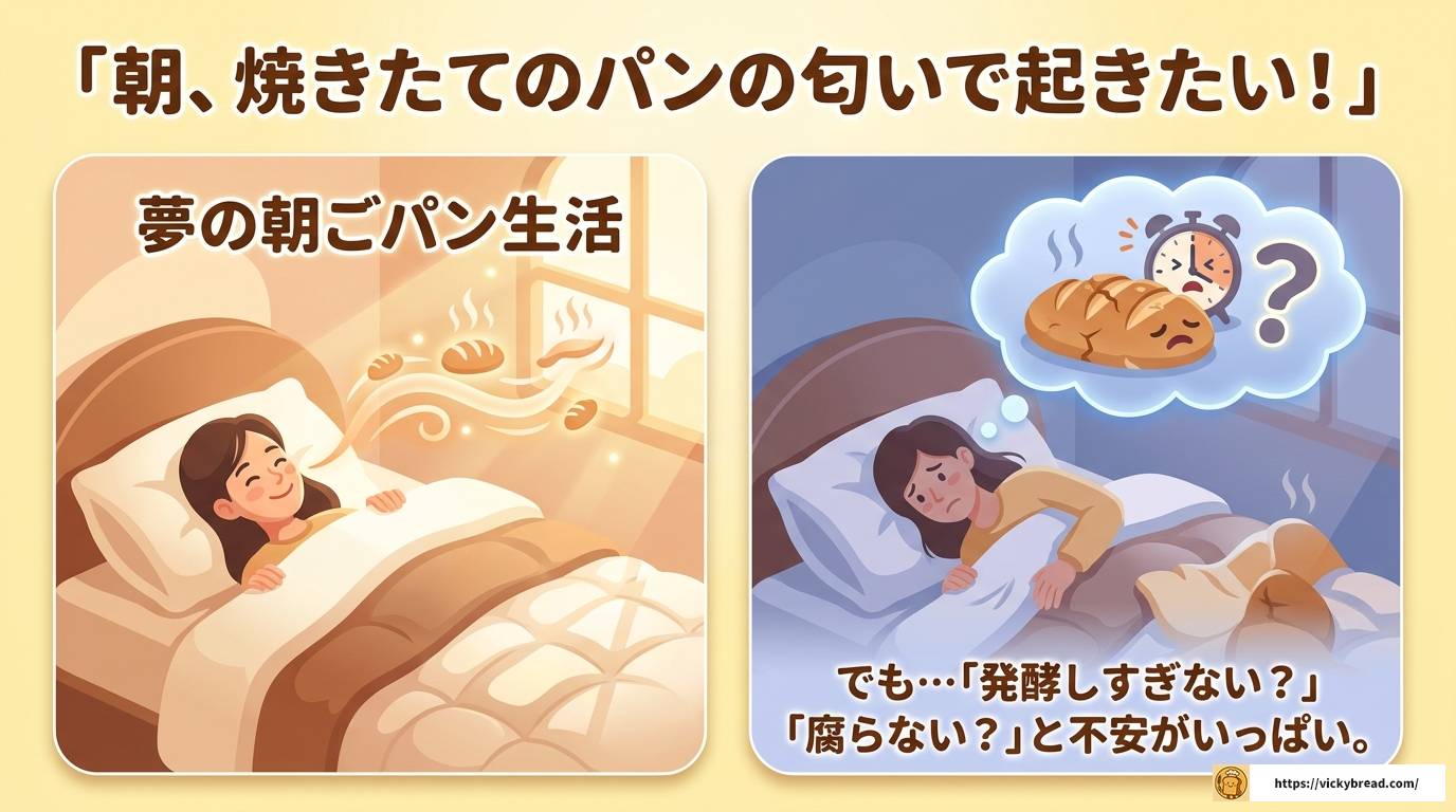 夜仕込みで朝焼くパン作りの魅力！ホームベーカリー活用完全ガイド