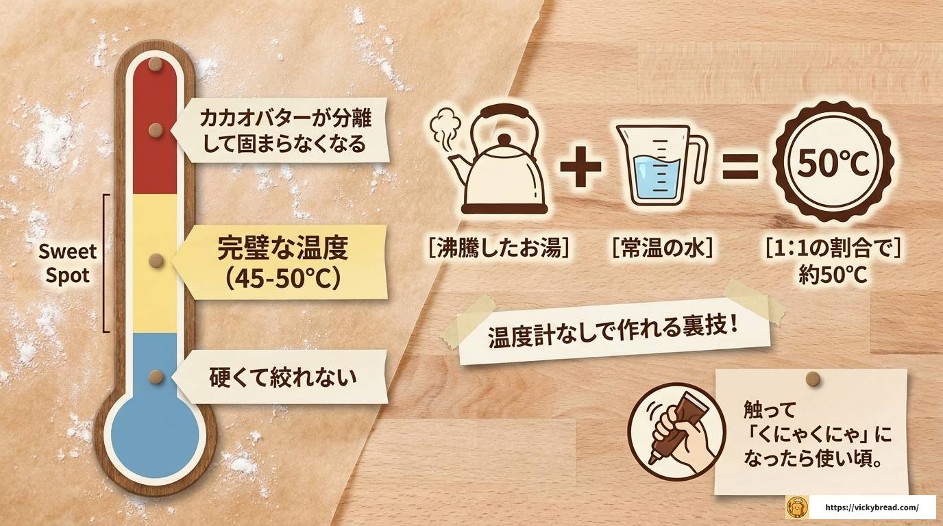 パンにチョコペンは焼く前NG?失敗しない正しい使い方