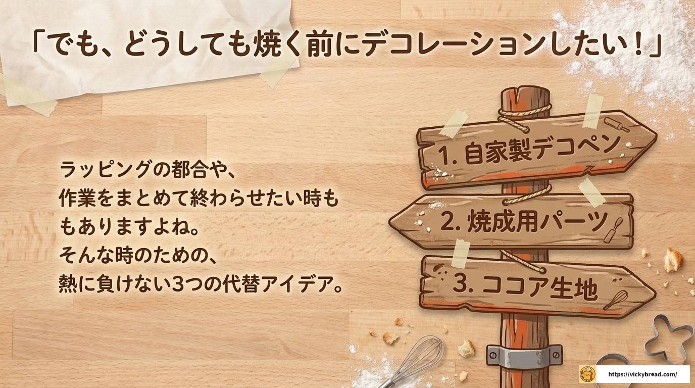 パンにチョコペンは焼く前NG?失敗しない正しい使い方