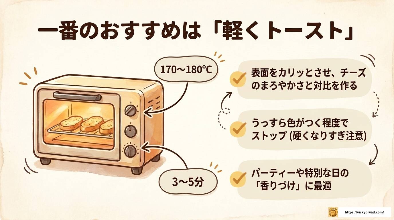 チーズフォンデュのフランスパンは焼く？そのまま？徹底解説