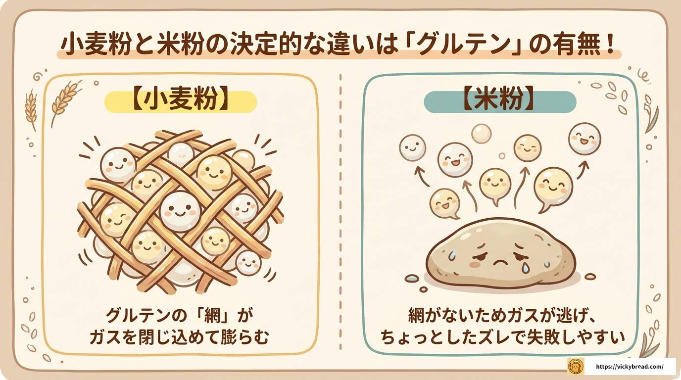 シロカのホームベーカリーで米粉パンが失敗する原因と対策