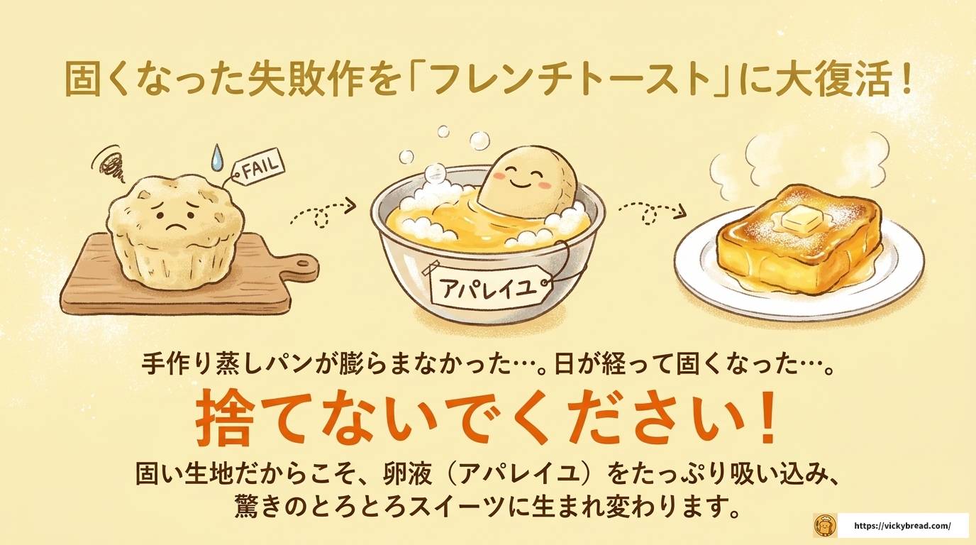 蒸しパンを焼くとどうなる?驚きの変化と絶品アレンジ術