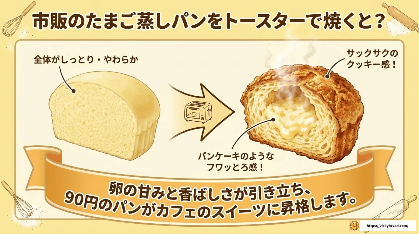 蒸しパンを焼くとどうなる?驚きの変化と絶品アレンジ術
