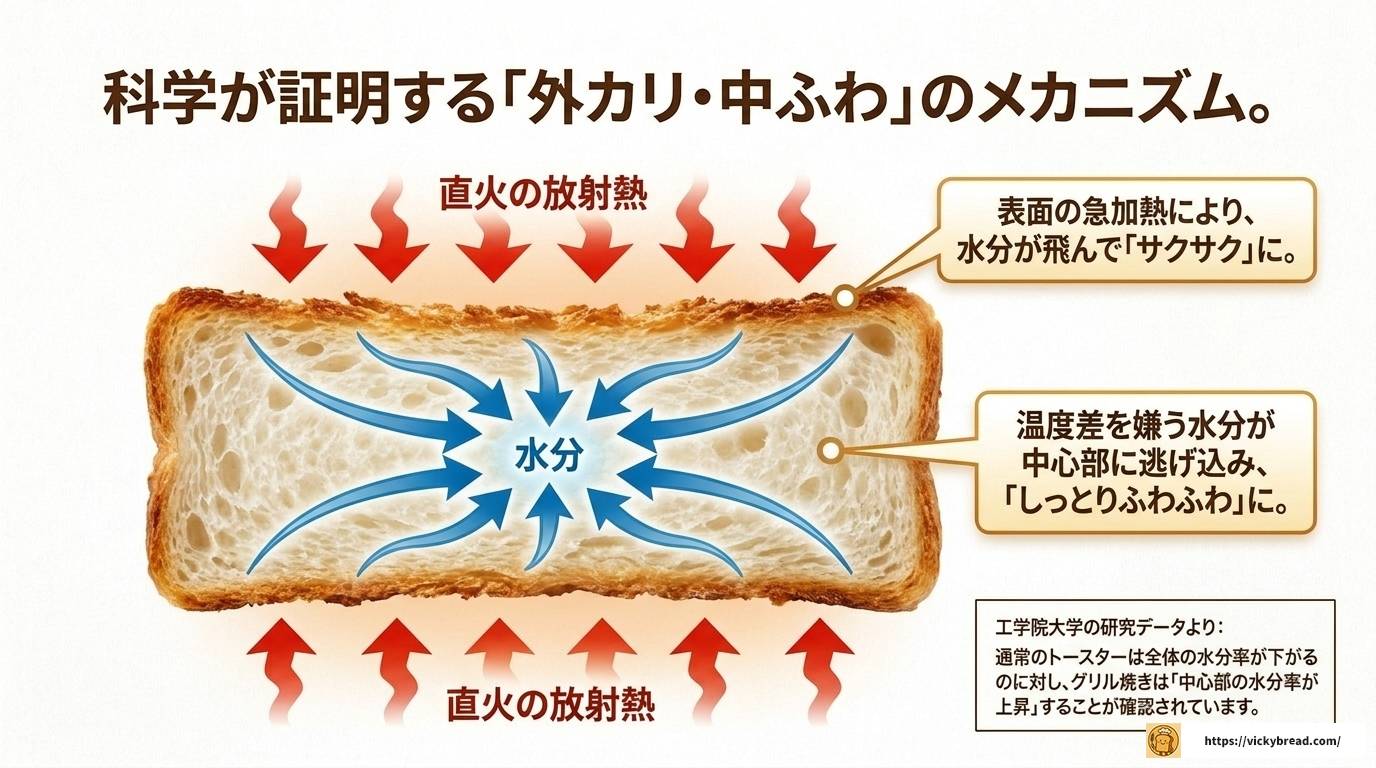 魚焼きグリルでパンを焼くとき水は必要?美味しい焼き方完全ガイド