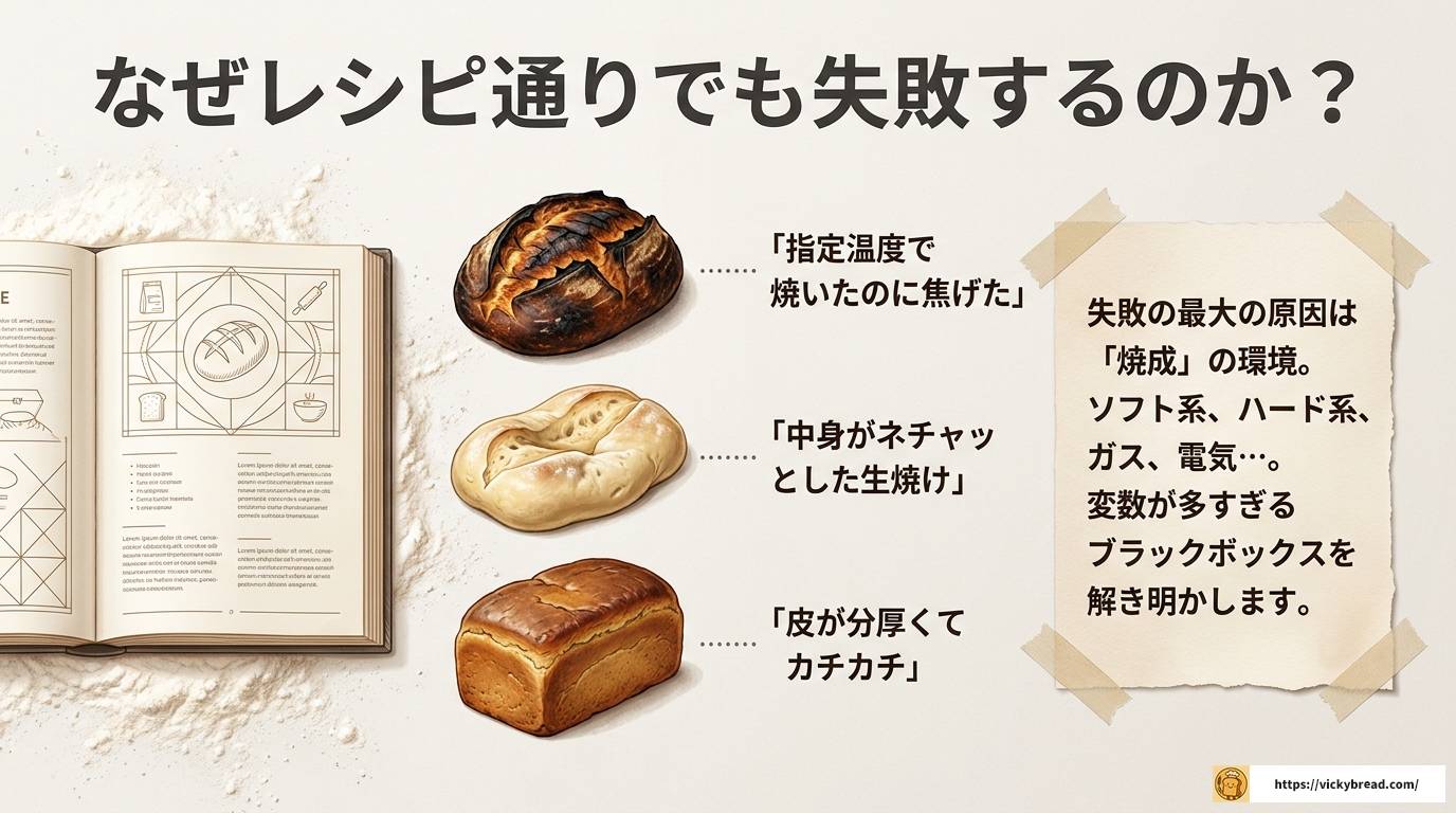 パンを焼く温度と時間の種類別目安と失敗しないコツ