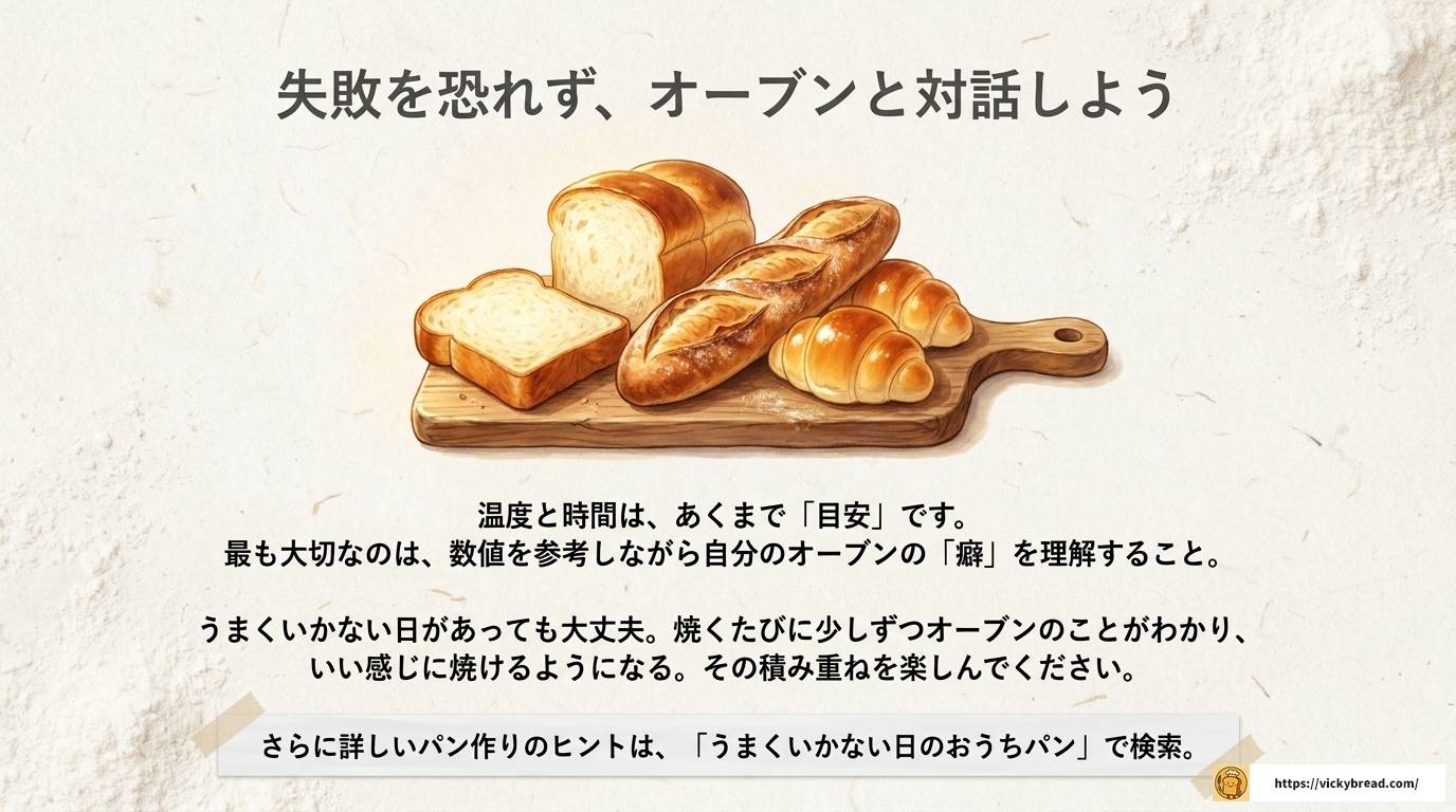パンを焼く温度と時間の種類別目安と失敗しないコツ