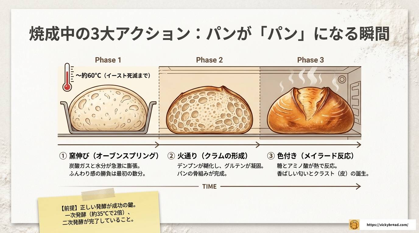パンを焼く温度と時間の種類別目安と失敗しないコツ