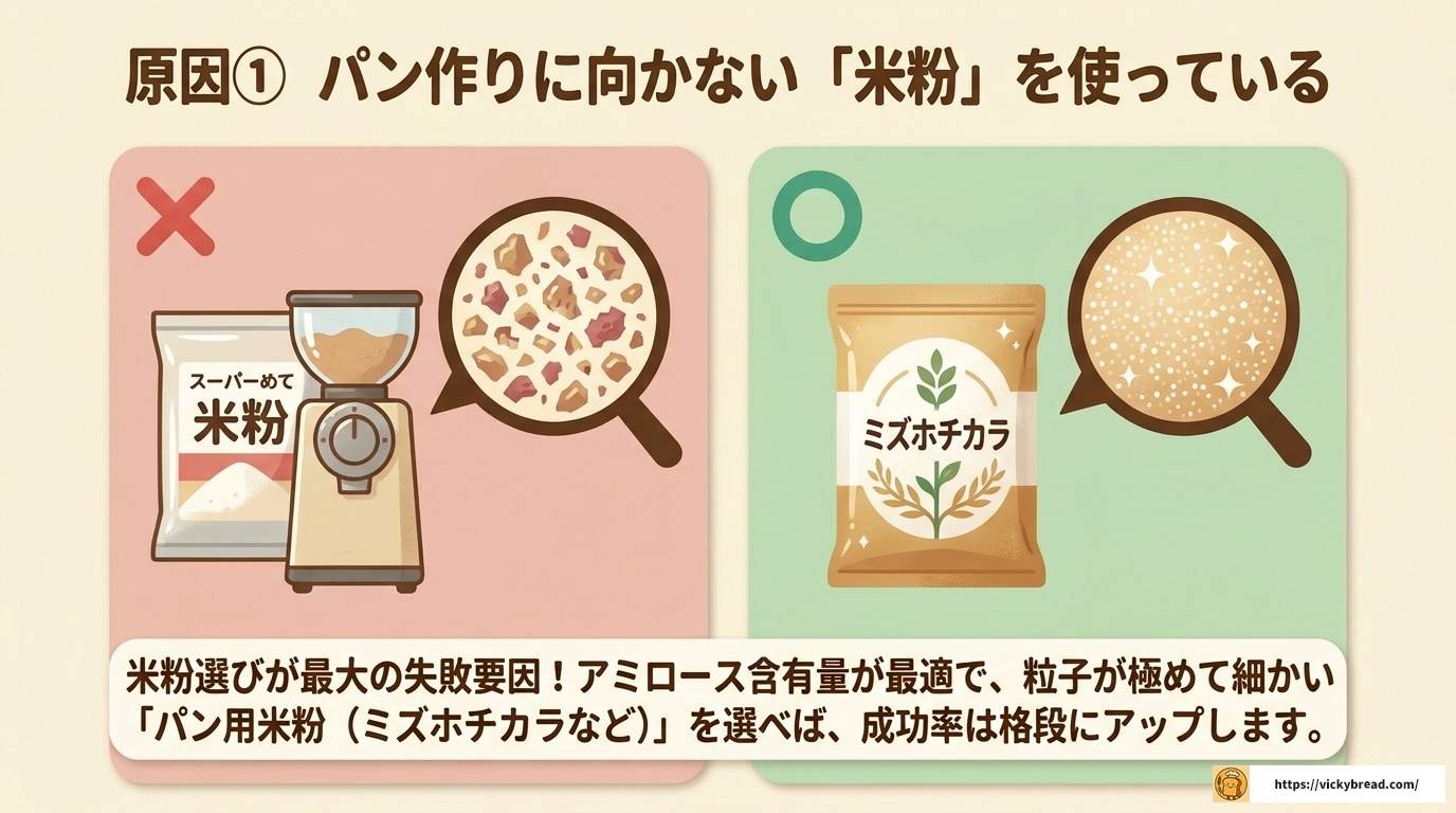 炊飯器で米粉パンが失敗する原因と対策を完全解説