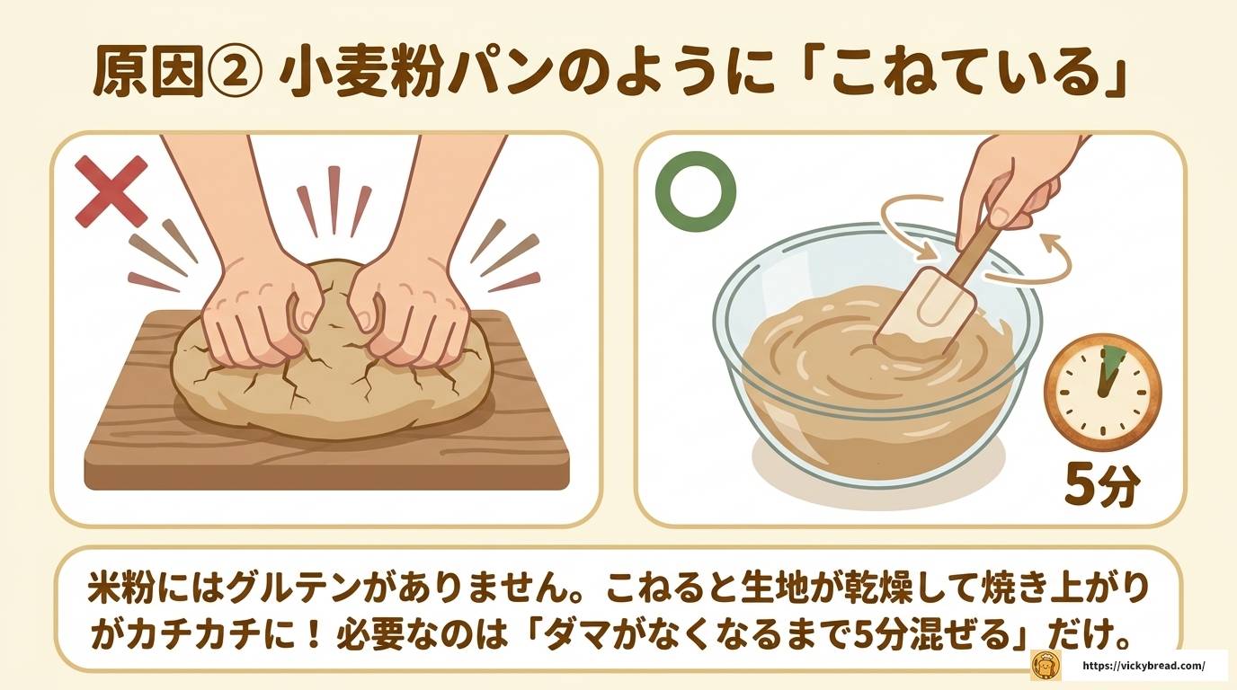 炊飯器で米粉パンが失敗する原因と対策を完全解説