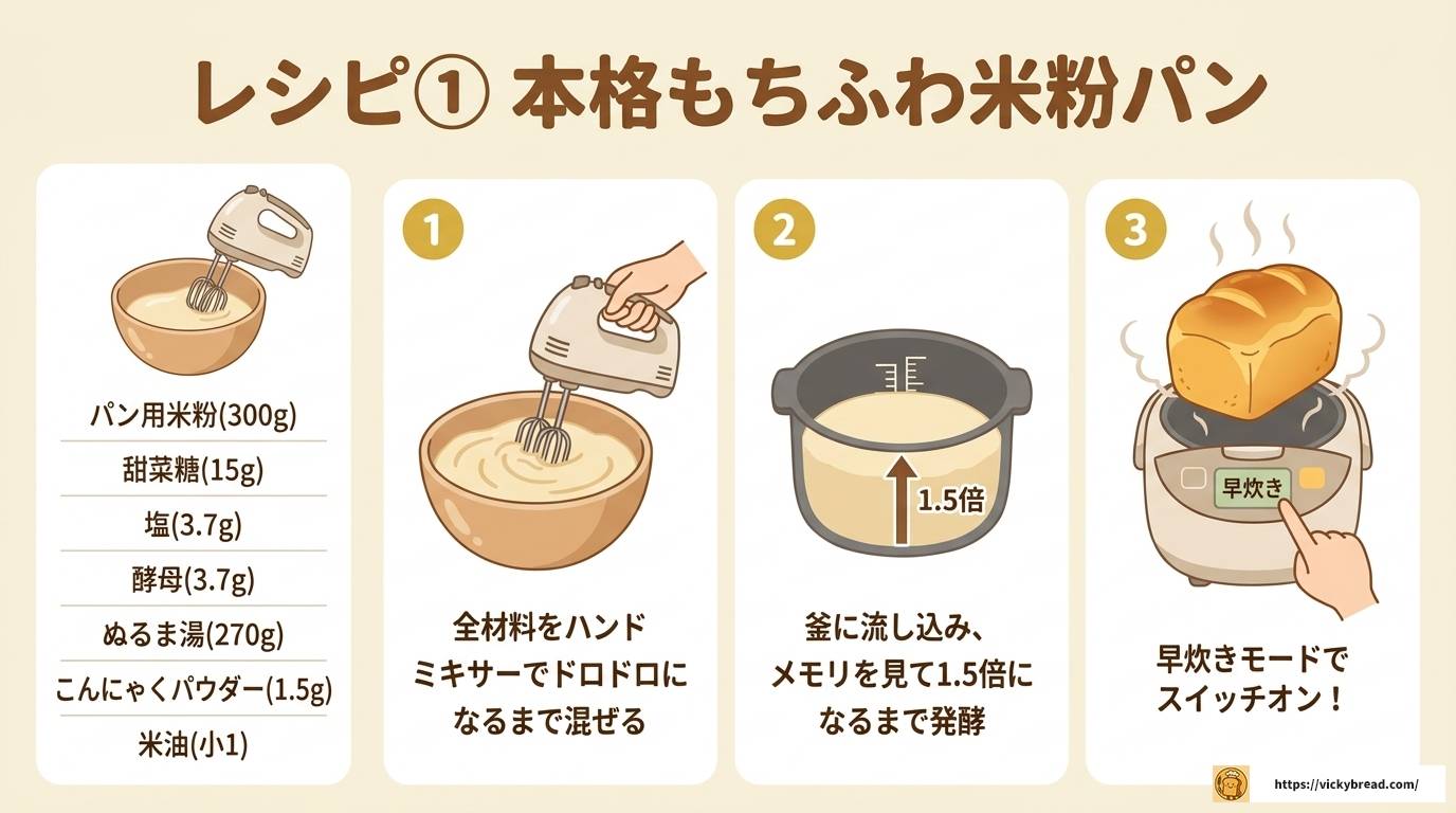 炊飯器で米粉パンが失敗する原因と対策を完全解説